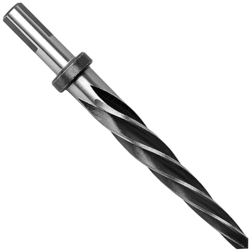 Ujjdwiurgh 3/4-Bohrbr¨¹cken-/Konstruktionsreibahle mit 1/2-Spannfutter, HSS 3/4-Kegelbr¨¹cken-Reibahlen-Bit-Werkzeug f¨¹r Stahl, Metall, Langlebig, Einfache Installation, Einfach zu Be von Ujjdwiurgh