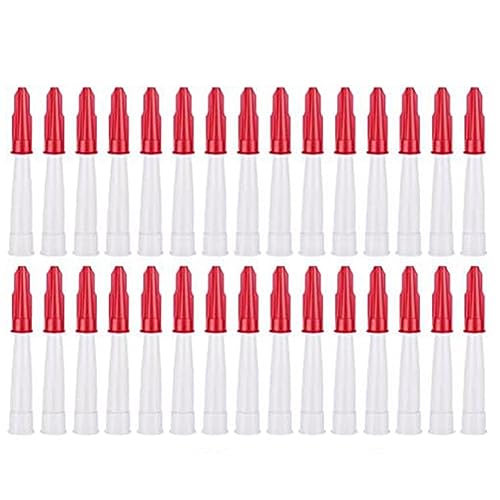 Ujjdwiurgh 30PCS M?rtelpistole-Verl?ngerungsd¨¹se Kunststoffm?rtelpistolen-D¨¹sen M?rtelpistolen-Applikator von Ujjdwiurgh