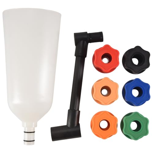 Ujjdwiurgh 8 St¨¹Cke ?l Trichter F¨¹Llung Kit Mit 6 Adaptern Kfz Werkzeug F¨¹R Auto von Ujjdwiurgh