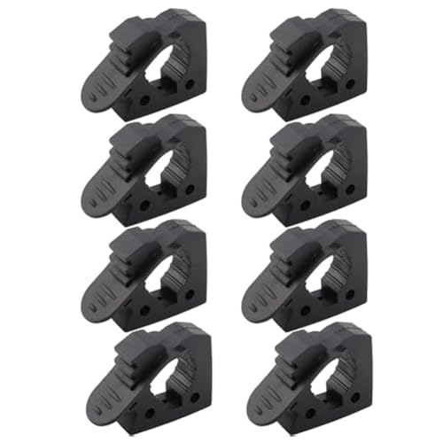 Ujjdwiurgh 8er Set Schaufelhalterung f¨¹r Dachgep?cktr?ger, Schaufelhalterung Wandhalterung Klemme f¨¹r Dachgep?cktr?ger f¨¹r Werkzeug mit Einem Durchmesser Von 1-1/7 Bis 1-3/7 von Ujjdwiurgh