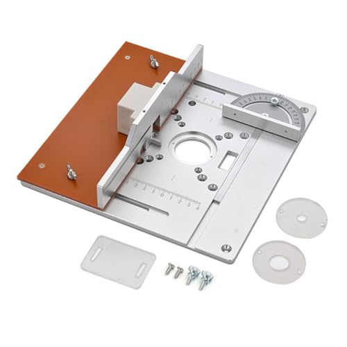 Ujjdwiurgh Aluminium-Fr?stisch-Einlegeplatte, Elektrisches Holzfr?sen, Flip-Board mit Gehrungslehren-F¨¹hrungsset, Tischkreiss?gen-Werkbank ¨C eine Langlebige, Einfache Installation Ujjdwiurgh Aluminium-Fr?stisch-Einlegeplatte, Elektrisches Holzfr?sen, Flip-Board mit Gehrungslehren-F¨¹hrungsset, Tischkreiss?gen-Werkbank ¨C eine Langlebige, Einfache Installation von Ujjdwiurgh