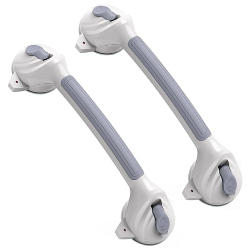 Ujjdwiurgh Badezimmer Grabbars 16,8 f¨¹r Senioren, 2 PCS -Duschgriff mit Starken Saugn?pfeln f¨¹r die Badewanne Ujjdwiurgh Badezimmer Grabbars 16,8 f¨¹r Senioren, 2 PCS -Duschgriff mit Starken Saugn?pfeln f¨¹r die Badewanne von Ujjdwiurgh