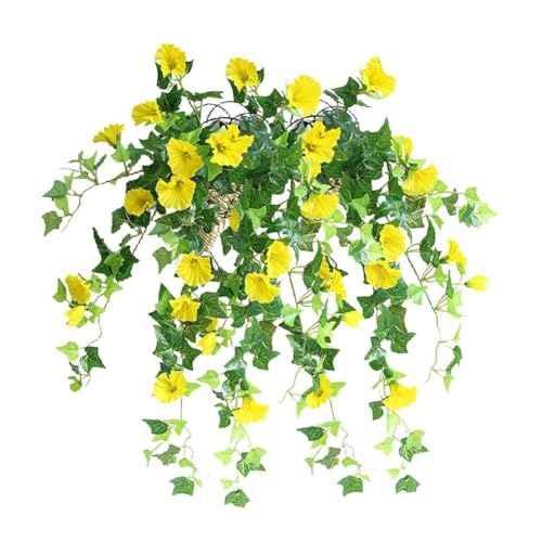 Ujjdwiurgh Blumen, Kunstblumen, Künstliche Blumenstrukturen für Den Außenbereich, UV-Simulierte Kunstblumen, Außenbereich D von Ujjdwiurgh