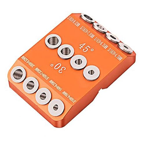 Ujjdwiurgh Bohrf¨¹hrung 30 45 90 Grad 4 ??en Bohrloch Zugschraube Bohrschablone Schablone f¨¹r DIY Holzhandwerk Treppendraht Handlauf Einfache Installation Einfach zu Bedienen Ujjdwiurgh Bohrf¨¹hrung 30 45 90 Grad 4 ??en Bohrloch Zugschraube Bohrschablone Schablone f¨¹r DIY Holzhandwerk Treppendraht Handlauf Einfache Installation Einfach zu Bedienen von Ujjdwiurgh