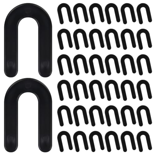 Ujjdwiurgh Fliesen-Nivelliersystem, Fliesen-Abstandhalter, 1/4, Abstandhalter, U-F?rmiger Fliesen-Nivellierclip Aus Kunststoff, Langlebig, Einfach zu Installieren, 300 St¨¹ck von Ujjdwiurgh
