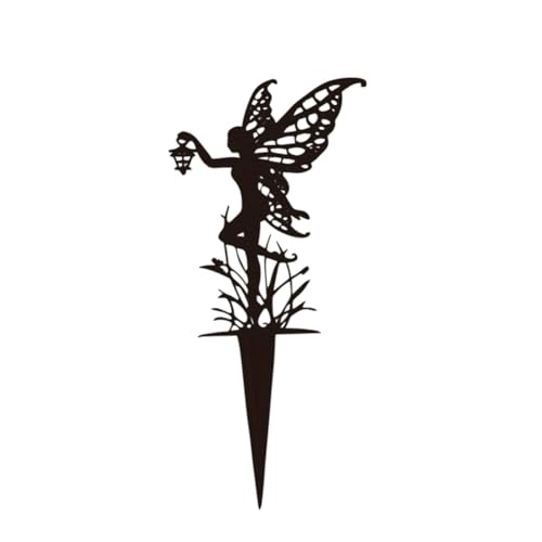 Ujjdwiurgh Garden Fairy Hochwertige Gartenfee Metall Gartenfee Outdoor für Ihre Terrasse und Rasenfläche. von Ujjdwiurgh