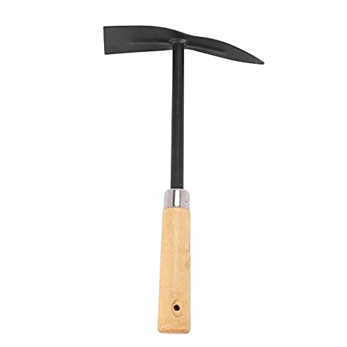 Ujjdwiurgh Holzgriff Metallhand Gartenger?T Grabhacke, Schwarz von Ujjdwiurgh