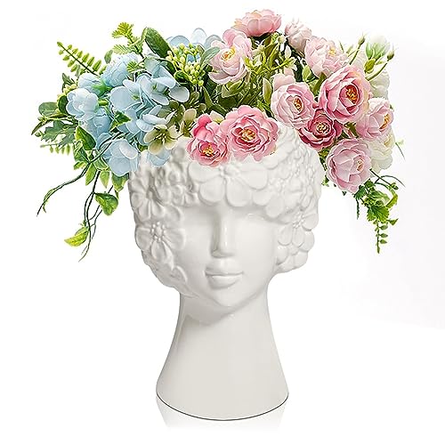Ujjdwiurgh Keramikvase zur Dekoration, moderne Vase in weiblicher Form, einzigartige Vase für das Büro zu Hause - von Ujjdwiurgh