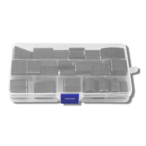 Ujjdwiurgh Leder-Stanzwerkzeug-Set, 39-Teiliges Lederloch-Hohlstanzer-DIY-Werkzeugset, Metallg¨¹rtel-Kunststoffbox von Ujjdwiurgh
