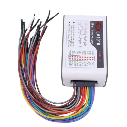 Ujjdwiurgh Logikanalysator, 16-Kanal-Logikanalysator, Tragbares Ger?t mit Kabel, USB-Schnittstelle, 100 M Abtastrate, 50 V Eingang Ujjdwiurgh Logikanalysator, 16-Kanal-Logikanalysator, Tragbares Ger?t mit Kabel, USB-Schnittstelle, 100 M Abtastrate, 50 V Eingang von Ujjdwiurgh