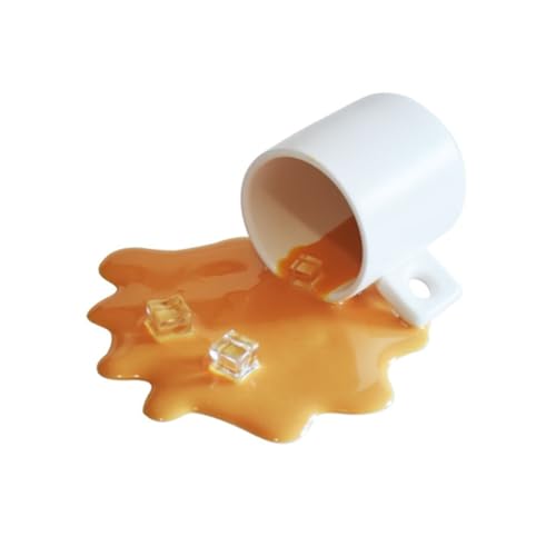 Ujjdwiurgh Mobiltelefonhalter Realistische Kaffeeverschmutzung Design Latte Espresso FL¨¹ssigmodell K¨¹nstlich f¨¹r Zuhause von Ujjdwiurgh