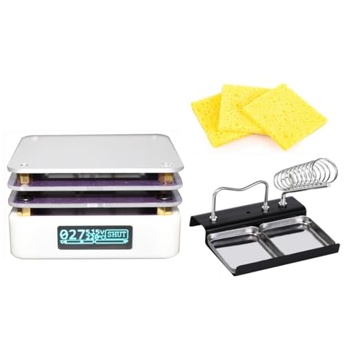 Ujjdwiurgh PD 65W Mini-Digitalanzeige, Einstellbare Konstante Temperatur, Heiztisch, Typ-C-USB-L?theizplatte, Langlebig, Einfach zu Bedienen von Ujjdwiurgh