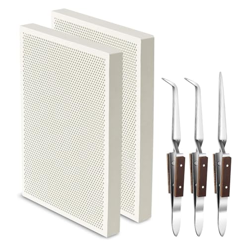 Ujjdwiurgh Schwei?wabenplatten, Keramikschwei?platte, Schwei?bl? f¨¹r die Schmuckherstellung, 2 St¨¹ck Ujjdwiurgh Schwei?wabenplatten, Keramikschwei?platte, Schwei?bl? f¨¹r die Schmuckherstellung, 2 St¨¹ck von Ujjdwiurgh