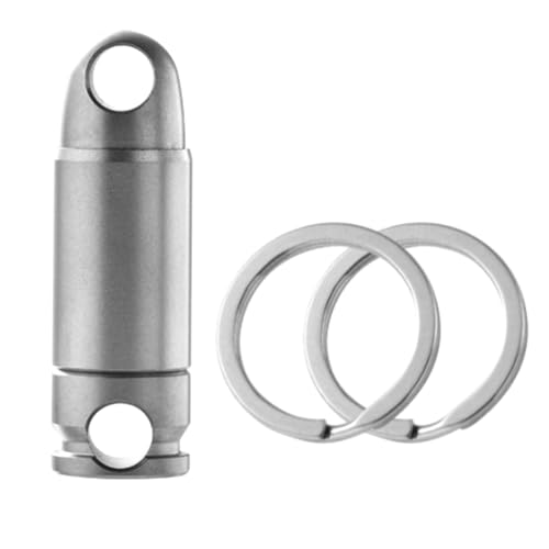 Ujjdwiurgh Titanlegierung mit für Auto, Mini-Ring, Universal-Ring, sandgestrahlte Schnalle von Ujjdwiurgh