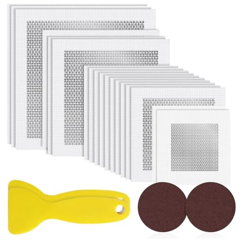 Ujjdwiurgh Trockenbau-Reparatur-Flicken-Set, 18-Tlg. 2/4/6/8 Aluminiumfaser-Netz-Spachtel-Wandreparatur-Flicken-Set Ujjdwiurgh Trockenbau-Reparatur-Flicken-Set, 18-Tlg. 2/4/6/8 Aluminiumfaser-Netz-Spachtel-Wandreparatur-Flicken-Set von Ujjdwiurgh