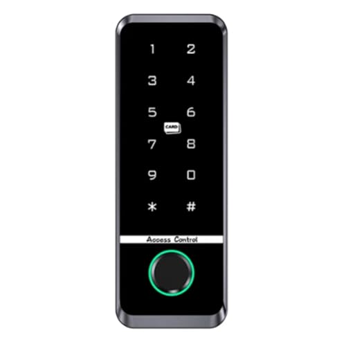 Ujjdwiurgh WIFI TUYA App Biometrische Fingerabdruck-Zugangskontrolle Tastatur IP66 Zubeh?r Komponente Wasserdichtes Eigenst?ndiges T¨¹rzugangskontrollsystem(A) von Ujjdwiurgh