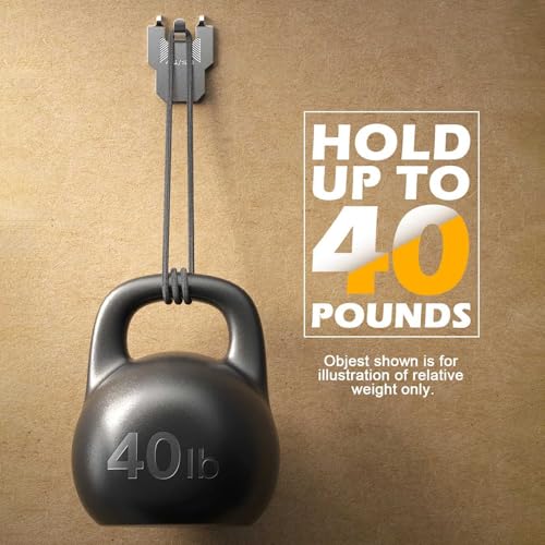 Ujjdwiurgh Wandh?nge Klauen Bildh?nger 40pcs f¨¹r Trockenbau- Schwere Duty No Schaden Bilderrahmen Haken Kit von Ujjdwiurgh