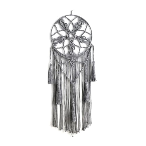 Ujjdwiurgh -Wandteppich, Boho-Makramee-Baumwolle, Gewebt, Handgefertigte Boho-Kunst mit Handwerklichem Ornament für Schlafzimmer, Wohnzimmer, Einfach zu Verwenden Ujjdwiurgh -Wandteppich, Boho-Makramee-Baumwolle, Gewebt, Handgefertigte Boho-Kunst mit Handwerklichem Ornament für Schlafzimmer, Wohnzimmer, Einfach zu Verwenden von Ujjdwiurgh