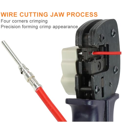 Ujjdwiurgh YEP-166 0,5-4mm2/20-11AWG Vertikales Crimping-Werkzeug f¨¹r Hochleistungsanwendungen der Luftfahrt von Ujjdwiurgh