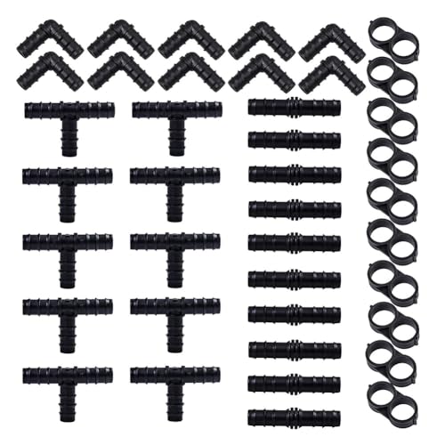 Ujjdwiurgh Zubeh?rset f¨¹r Tropfbew?sserung, Tropfbew?sserungsanschluss mit Widerhaken f¨¹r Tropfbew?sserungssystem, Gartenbew?sserungsset, 40-Teilig Ujjdwiurgh Zubeh?rset f¨¹r Tropfbew?sserung, Tropfbew?sserungsanschluss mit Widerhaken f¨¹r Tropfbew?sserungssystem, Gartenbew?sserungsset, 40-Teilig von Ujjdwiurgh