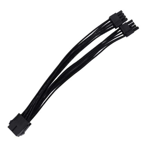 8Pin Auf 8Pin (6+2P) PCIExpress Grafikkarte Stromadapterkabel 8pin 8pin PCIE Verlängerungsleitungen 20CM Für Grafikkarte 8Pin Buchse Auf Dual8Pin Stecker Kabeladapter 20cm CPU 8Pin Auf PCIE 2X 8Pin von Ukbzxcmws