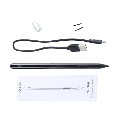 Ukbzxcmws Aluminium Digitaler Kapazitiver Stift 4096 Druckpunkt Kapazitiver Stift Für Tablets Berührt Bildschirmgeräte Stift von Ukbzxcmws