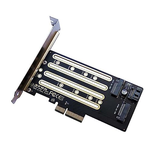 Ukbzxcmws 1PC Add On Karten NVMe M.2 SSD Zu PCIe 3.0 M.2 SSD Purpose Adapter Mit Halterung PCIE Zu M2/M.2-Adapter Add On Karten von Ukbzxcmws