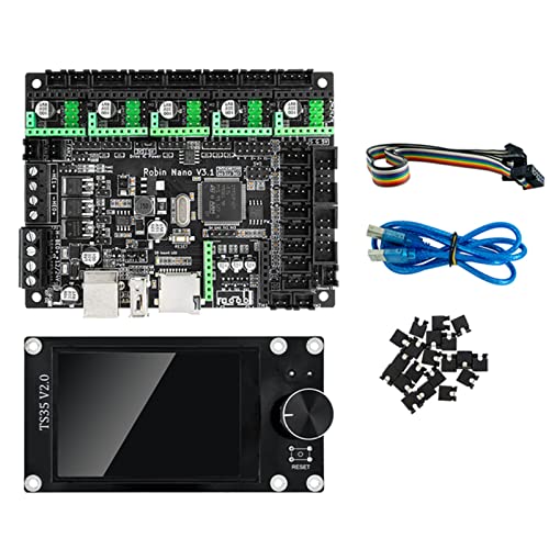 Ukbzxcmws 3D Druckerteile Robin Für F407-Steuerplatine TS35-Bildschirm 32Bit 168 MHz TFT Für Touch Display USB Tft Bildschirm Mit Touch 3D Druckerteile Robin F407-Steuerung von Ukbzxcmws