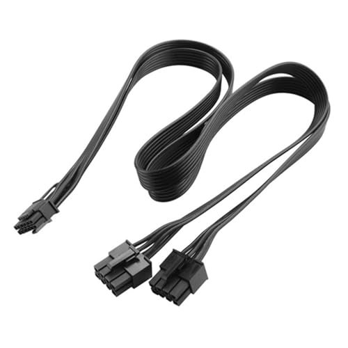 Ukbzxcmws Flexibles 18AWG 12VHPWR PCIE 5.0-Grafikkarten Netzkabel 12P+4P Auf Doppeltes 8-Pin Netzkabel Für Gaming Grafikkarten Ukbzxcmws Flexibles 18AWG 12VHPWR PCIE 5.0-Grafikkarten Netzkabel 12P+4P Auf Doppeltes 8-Pin Netzkabel Für Gaming Grafikkarten von Ukbzxcmws