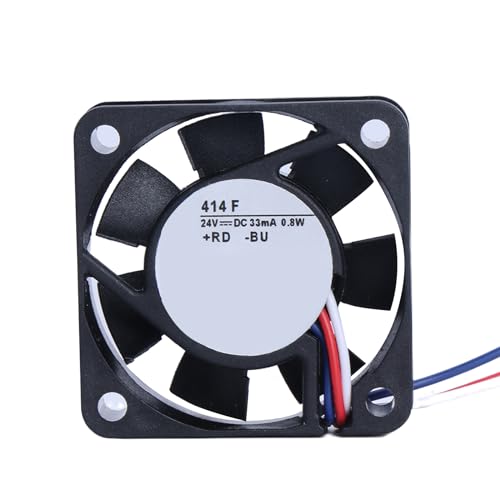Ukbzxcmws Neue Inverter Kühler 414 F Mit Einem Kompletten Satz Halterungen 24 V 33 0 8 W 3-polig 4 X 4 cm Für Wechselrichter Lüfter von Ukbzxcmws