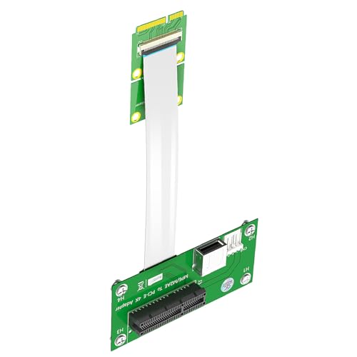 Ukbzxcmws PCIE Zu PCIExpress Adapter Mit USB2.0-Board Verlängerungskabel 4-poliges Power Pad Vertikal. Installieren Sie PCIe Zu PCIE 4X Extender. PCIE Verlängerungskabel von Ukbzxcmws