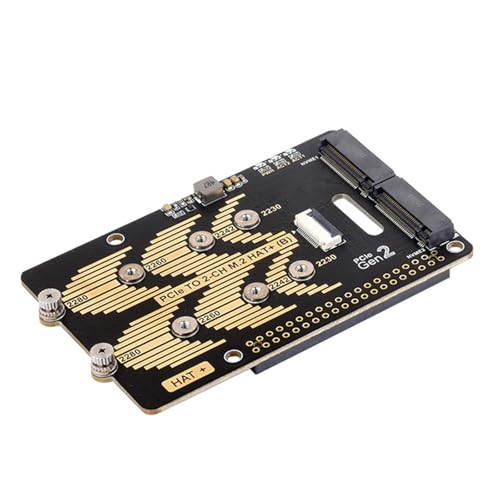 Ukbzxcmws PCIe Zu-2-Kanal Adapter Für 5 PCIe Erweiterungs HAT Mit Stromüberwachungsunterstützung 2230/2242 2 Ukbzxcmws PCIe Zu-2-Kanal Adapter Für 5 PCIe Erweiterungs HAT Mit Stromüberwachungsunterstützung 2230/2242 2 von Ukbzxcmws