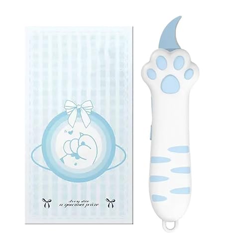 2025 New Retractable Cat Claw Cutter Cute Cat Box Paper Cutte,cat Paw Box Cutter,retractable Cat Claw Cutter,Retractable Cat Claw Knife Cute Cat Box Paper Cutter,Portable Cat Retractable Knife von Ukisisi