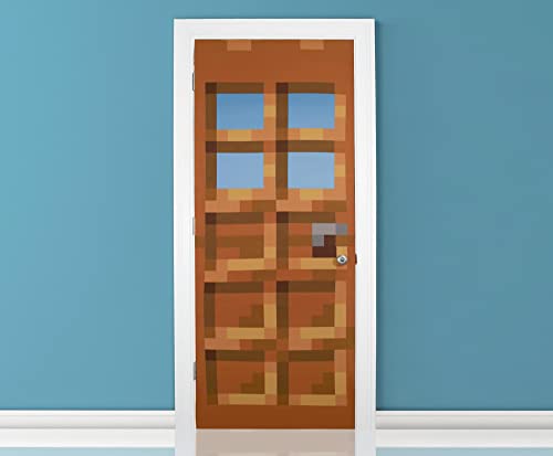 Ukonic Minecraft Oakdoor Stoff-Türklinge | Wanddekoration, Spielzimmerzubehör, Kinderzimmer-Essentials Heimdekoration | Videospiel-Geschenke und Sammlerstücke | 86,4 x 21,3 cm Ukonic Minecraft Oakdoor Stoff-Türklinge | Wanddekoration, Spielzimmerzubehör, Kinderzimmer-Essentials Heimdekoration | Videospiel-Geschenke und Sammlerstücke | 86,4 x 21,3 cm von Ukonic