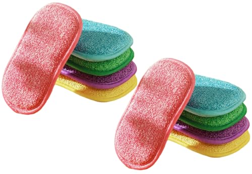 10 PCS Nano Sponge Super Absorbent Antihaft-ölige, nicht kratzfeste Reinigung Langlebig waschbar Wiederverwendbarer Handtuchlappen für Küchenbadezimmertisch Haushaltstücher 10 PCS Nano Sponge Super Absorbent Antihaft-ölige, nicht kratzfeste Reinigung Langlebig waschbar Wiederverwendbarer Handtuchlappen für Küchenbadezimmertisch Haushaltstücher von Ulalaza