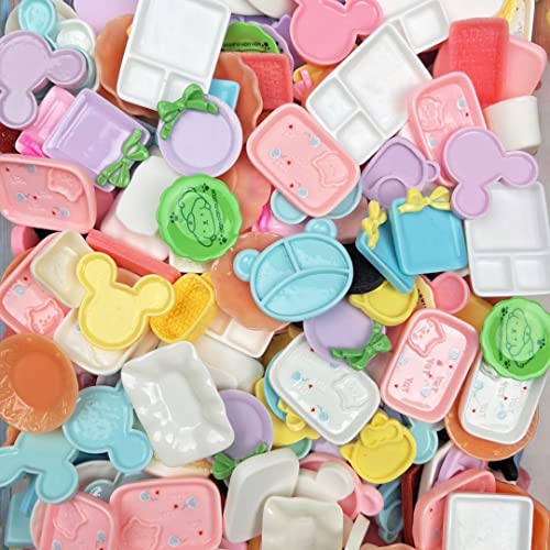 100 süße Schleim-Charms,Bastelarbeiten und Ornamente, Scrapbooking-Perlen, verschiedene Süßigkeiten, Obst, Kuchen, Harz, Weihnachtsgeschenke, Spalier, Harz-Ornament-Kit, Zubehör 100 süße Schleim-Charms,Bastelarbeiten und Ornamente, Scrapbooking-Perlen, verschiedene Süßigkeiten, Obst, Kuchen, Harz, Weihnachtsgeschenke, Spalier, Harz-Ornament-Kit, Zubehör von Ulalaza