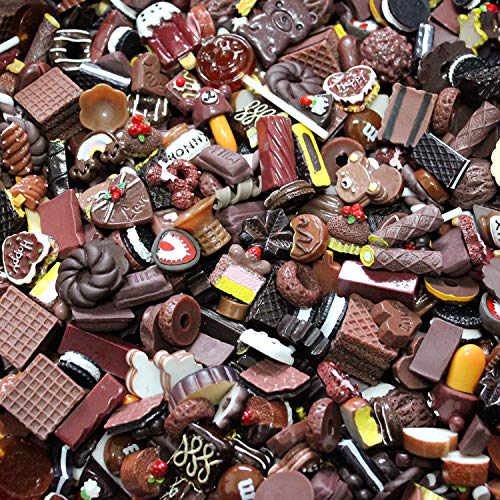 100pcs Cute Slime Charms Mixed Set Harz Flatback Making Supplies für DIY Craft Making und Ornament Scrapbooking Perlen Verschiedene Candy Fruit Cake Ornament 100pcs Cute Slime Charms Mixed Set Harz Flatback Making Supplies für DIY Craft Making und Ornament Scrapbooking Perlen Verschiedene Candy Fruit Cake Ornament von Ulalaza