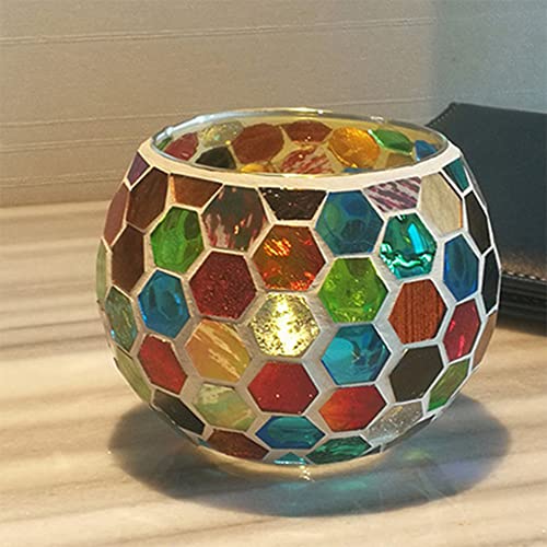 2 Stück Teelicht Kerzenhalter Mosaik Glaskerzengläser Handgemachte Romantische Teelichthalter Freundschaft Nachtlicht für Party Hochzeit Geburtstag Jubiläum 2 Stück Teelicht Kerzenhalter Mosaik Glaskerzengläser Handgemachte Romantische Teelichthalter Freundschaft Nachtlicht für Party Hochzeit Geburtstag Jubiläum von Ulalaza