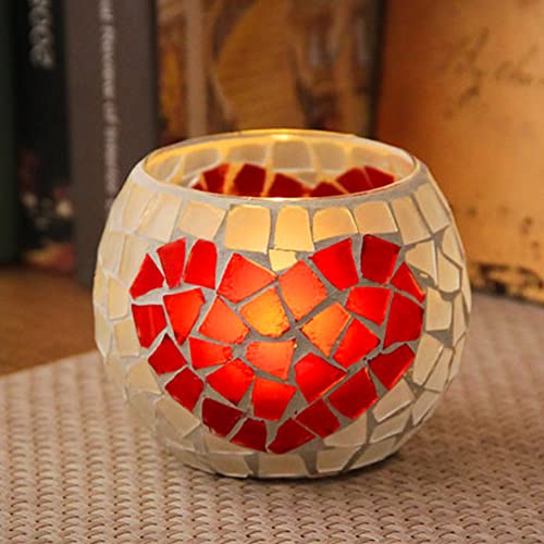 2 Stück Teelicht Kerzenhalter Mosaik Glaskerzengläser Handgemachte Romantische Teelichthalter Freundschaft Nachtlicht für Party Hochzeit Geburtstag Jubiläum 2 Stück Teelicht Kerzenhalter Mosaik Glaskerzengläser Handgemachte Romantische Teelichthalter Freundschaft Nachtlicht für Party Hochzeit Geburtstag Jubiläum von Ulalaza