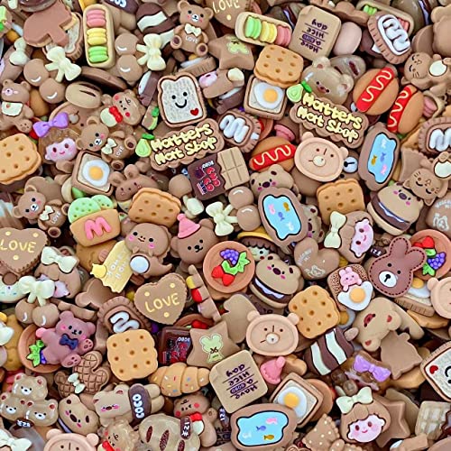 50 süße Schleim-Charms,für Heimwerker, Bastelarbeiten und Ornamente, Scrapbooking-Perlen, verschiedene Süßigkeiten, Obst, Kuchen, Harz, Weihnachtsgeschenke, Spalier, Harz-Ornament-Kit, Zubehör 50 süße Schleim-Charms,für Heimwerker, Bastelarbeiten und Ornamente, Scrapbooking-Perlen, verschiedene Süßigkeiten, Obst, Kuchen, Harz, Weihnachtsgeschenke, Spalier, Harz-Ornament-Kit, Zubehör von Ulalaza