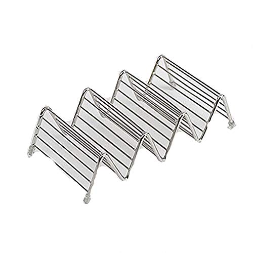 Taco Shell Stand Up Holder - 2er-Pack Premium-Taco-Halter aus rostfreiem Stahl, spülmaschinenfest von Ulalaza