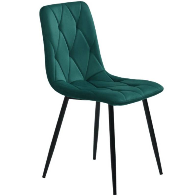 Ulife Esszimmerstuhl Polsterstuhl, Elegantes Design (4er-Set, 4 St), Sitzflache aus Samt von Ulife