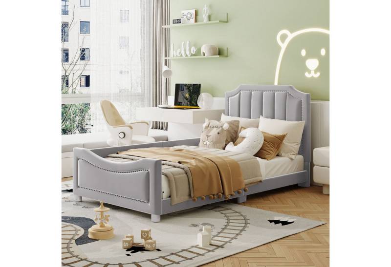 Ulife Kinderbett Polsterbett Eltern-Kind-Bett Jugendbett Gästebett Einzelbett, mit Rückenlehne Armlehne Ulife Kinderbett Polsterbett Eltern-Kind-Bett Jugendbett Gästebett Einzelbett, mit Rückenlehne Armlehne von Ulife