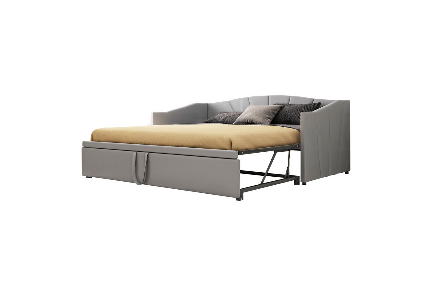 Ulife Daybett Ausziehbares Schlafsofa, Samt, 90/180×200 Ulife Daybett Ausziehbares Schlafsofa, Samt, 90/180×200 von Ulife