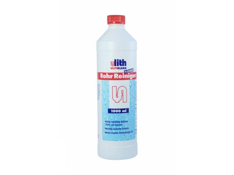 Ulith Chemischer Rohrreiniger Abflussreiniger - flüssig - 1000ml Rohrreiniger von Ulith