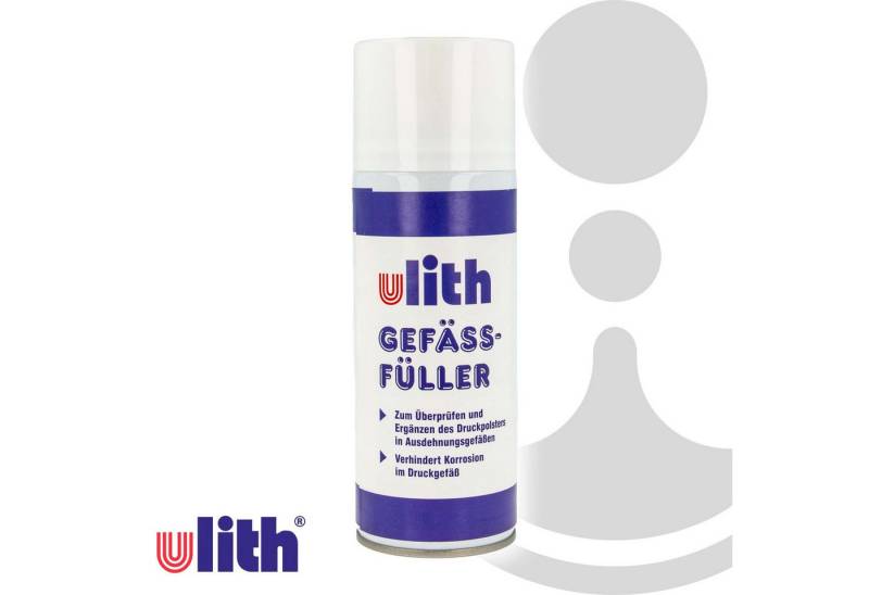 Ulith Gefäßfüller (brennbar) 400 ml - für Membran- Ausdehnungsgefäße 244200 Allzweckreiniger von Ulith