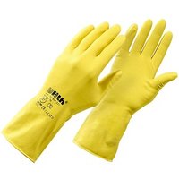 Ulith unisex Gummihandschuhe gelb Größe M, 1 Paar von Ulith