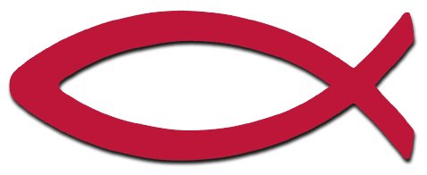 Uljö Fisch-Aufkleber Rot 13 cm Uljö Fisch-Aufkleber Rot 13 cm von Uljö