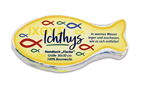 °° Gepresstes Handtuch (Fisch) von Uljö