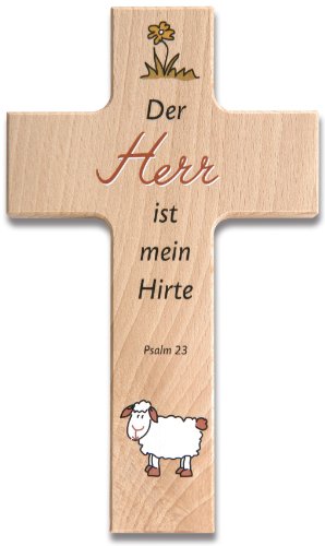 Uljö °° Kinderkreuz Holzkreuz Psalm 23" von Uljö